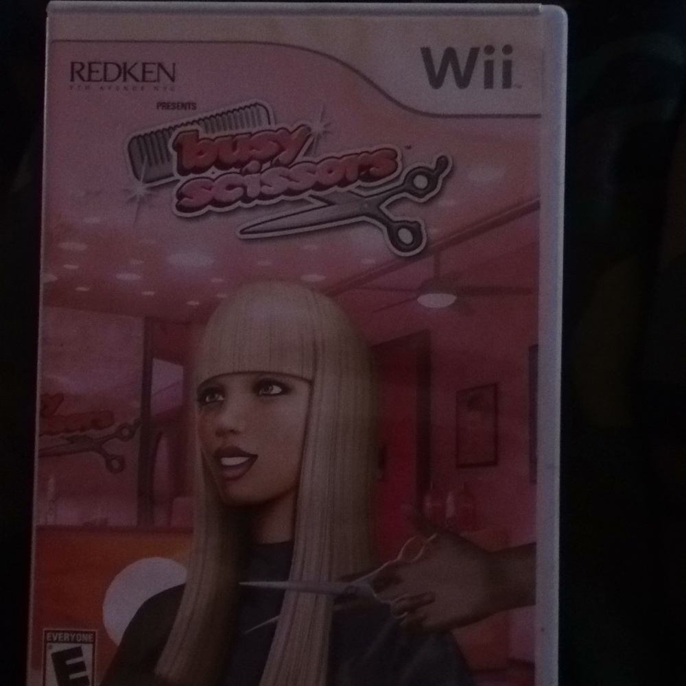 Busy scissors for Wii